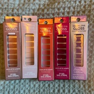 Dashing Diva Gloss - set of 5 - pinks